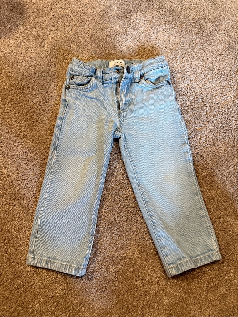 Janie and Jack Light Blue Kids Denim Jeans